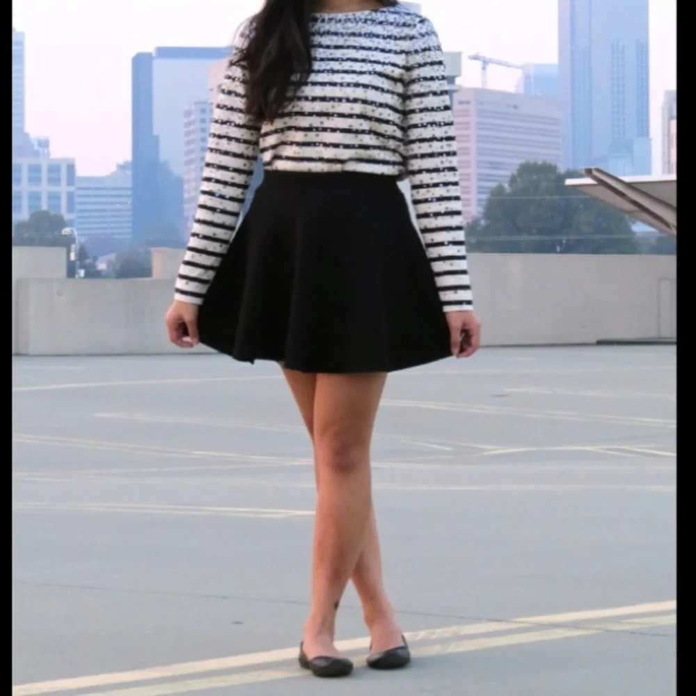 J. Crew NWOT❗️Sequin Striped Top